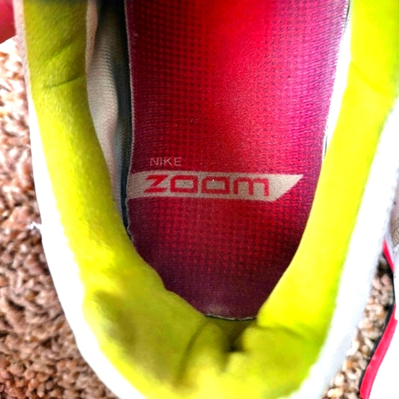 Nike Zoom White Athletics Shoes W7.5 - Picture 7 of 12